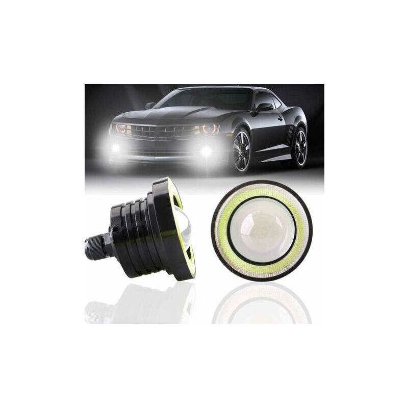 Forehill - Ampoules led, 10W 12V Blanc Froid Luminosité Super Bright, led Antibrouillard IP67 étanche, Uniquement pour la lumière diurne drl ou Feux