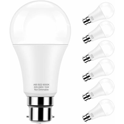 Ampoule LED B22 9W 800 lm A60 - Ledkia