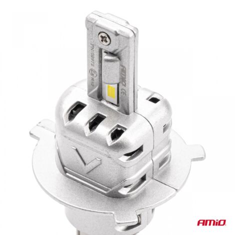 Ampoules LED Canbus H4/H19 série X2 6 500 K AMIO-02972