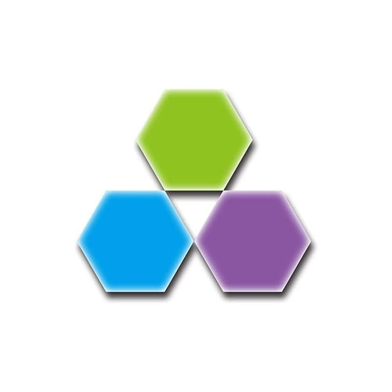 Fei Yu - Ampoules led créatives à géométrie hexagonale Ampoules led tactiles