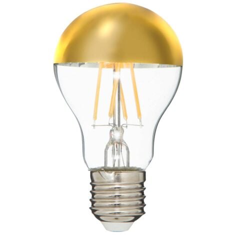 Ampoules LED doré D6cm E27 - Atmosphera créateur d'intérieur