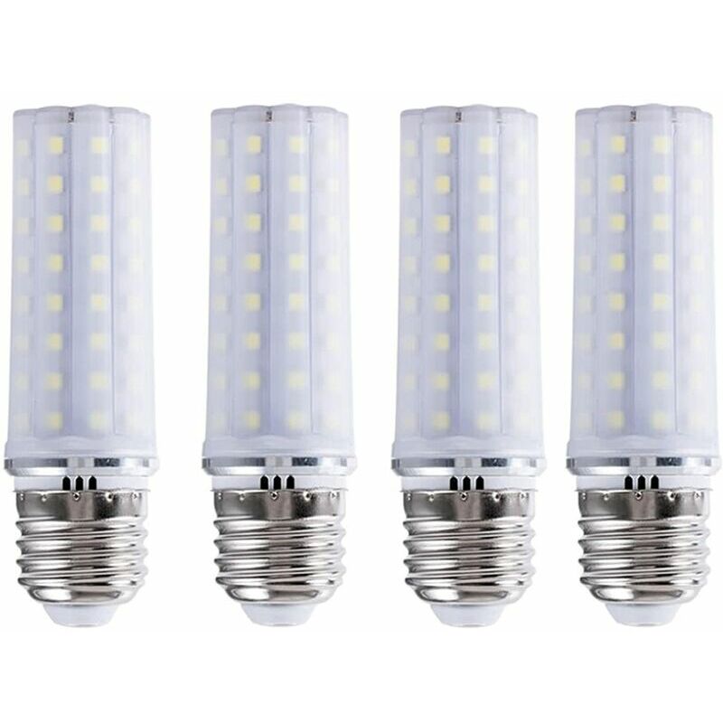 Ampoules led E27 Maïs 15W Ampoules Bougie led Blanc Froid 6000K Ampoule Candélabre led 15 Watts pour Éclairage Suspendu à la Maison, Équivalent 150W,