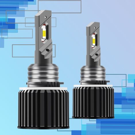 AMPOULES LED H15 100W 20000LM PUISSANTES PEUT FAIRE FEUX DE JOUR