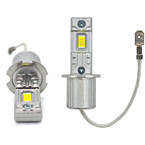 ampoules LED H3 12V-24V CANBUS 4500lm blanc fort