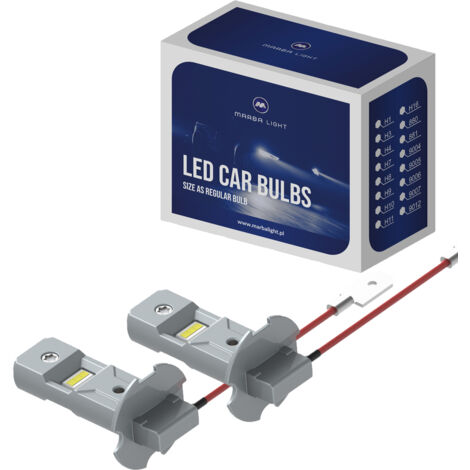 Ampoules LED H3 1DO1 TAILLE ORIGINALE HAUTE EFFICACITÉ