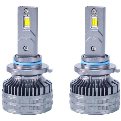 Ampoules LED Phare Redsea R4 H3 H7 130W 13000LM 12V-24V 10A 6000K, Alliage d’Aluminium Haute Température, IP68 Étanche, Faisceau Concentré, Compatible Véhicules AT, Universel, Durée 50000H