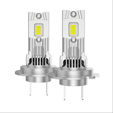Ampoules LED Phare Voiture H4 H1 Feux Brouillard 330W 33000 Lumens 12V, CSP5080 Blanc 6000K-6500K, Plug & Play Culot d’Origine, Installation Directe Sans Modification, Durée de Vie 50000 Heures