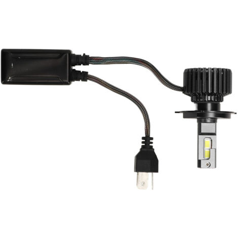 Ampoules LED pour phares de voiture, avec feux de croisement et de route intégrés, double tube en cuivre, haute puissance, indice d'étanchéité IP68 - AquaForge