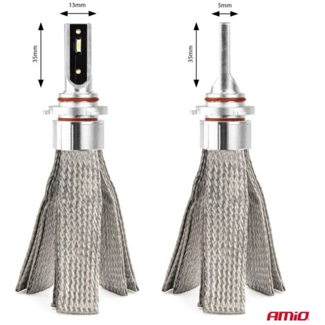 Ampoules LED pour voiture série FLEX+ HB3 9005/HIR1 9011/H10 12V 24V 6000K Canbus AMIO-03664