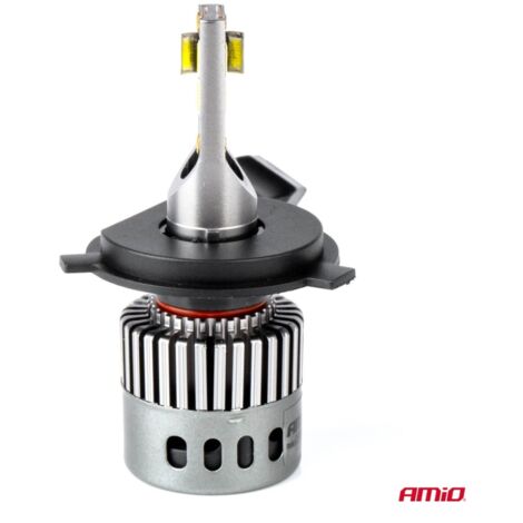 Ampoules LED pour voiture série K3 H4/H19 12 V 6 000 K Canbus AMIO-03682