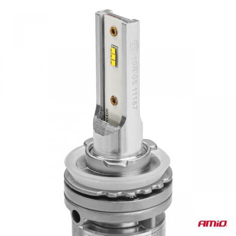 Ampoules LED pour voiture série RS+ Canbus H8/H9/H11 50W Slim AMIO-01086