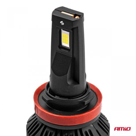 Ampoules LED pour voiture série X3 H8 H9 H11 H16 6500K Canbus AMIO-02981