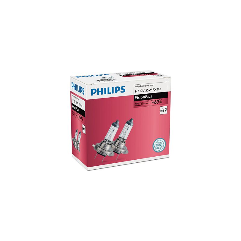 Ampoules Philips H7 Vision Plus 12V 55W PX26d