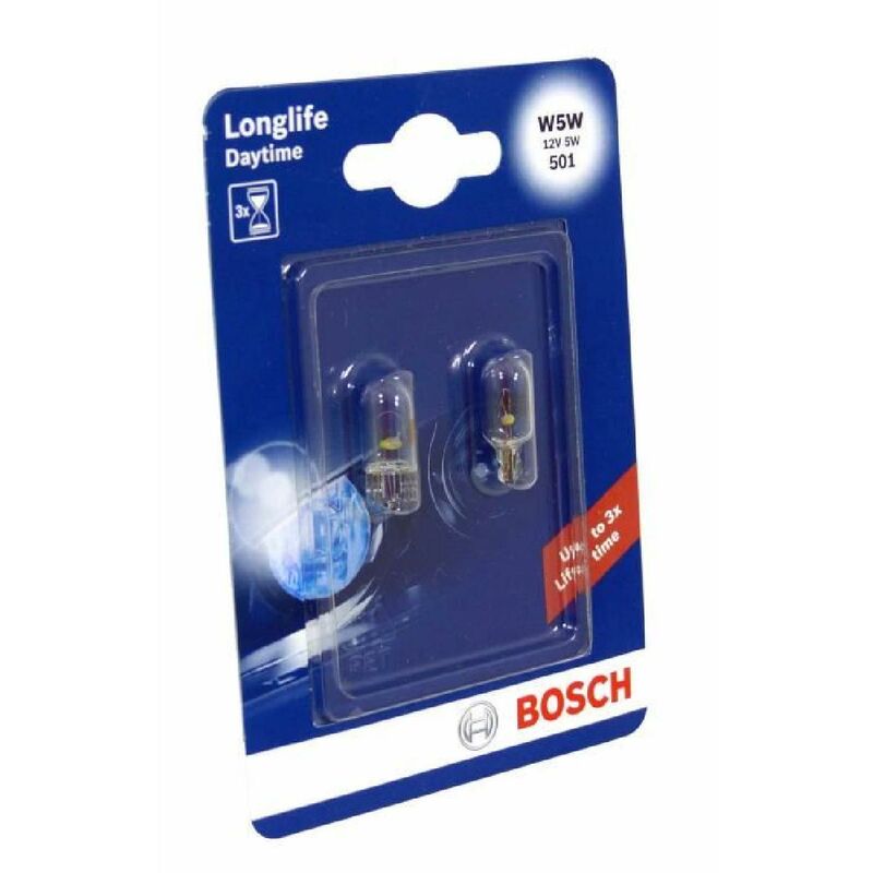Ampoule longlife daytime 2 W5W 12V 5W 684880 - Bosch