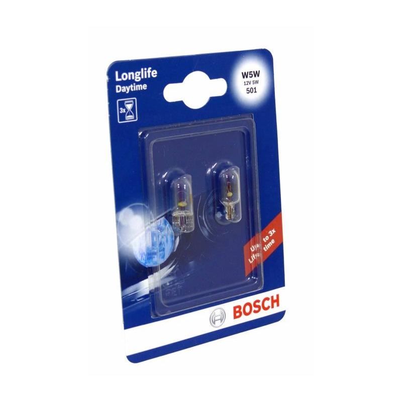 Bosch - ampoule longlife daytime 2 W5W 12V 5W 684880