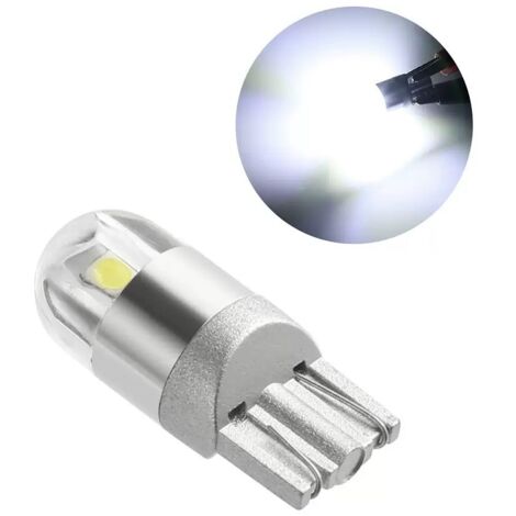 Ampoules T10 3030 pour éclairage intérieur de voiture (feux de jour, éclairage latéral, plafonnier, éclairage de coffre)