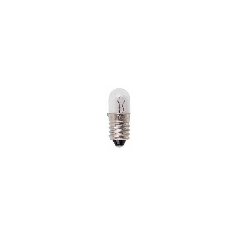 Ampoules à vis miniature E10 12 v T10x28 Blanc chaud, 12V 0.1A (1.2W), E10