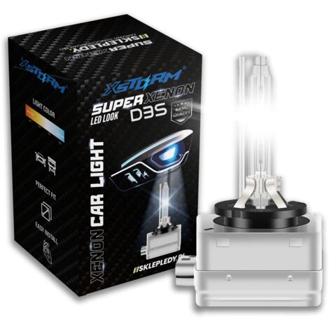 AMPOULES XÉNON D3S HID XSTORM 6000K BLANC