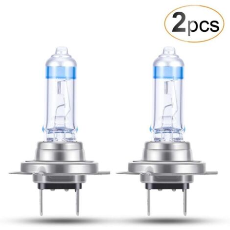 Ampoules xénon H7 12V 70W – Éclairage ultra brillant 3000 lumens – Température de couleur 4000 K – Feux de croisement et route