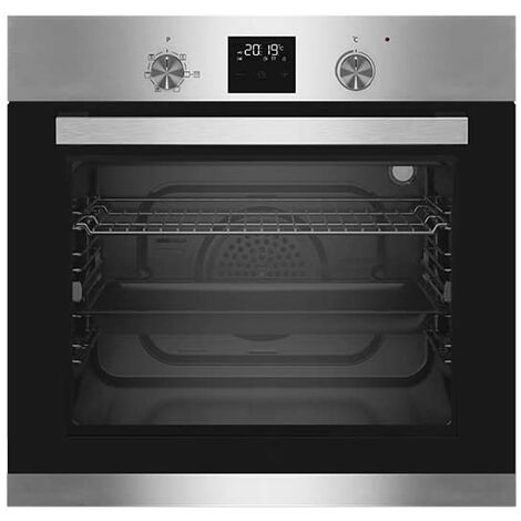 AMSTA - AMFEMP60X - Four encastrable - 60 litres - Nettoyage pyrolyse - 3200 watts - Inox