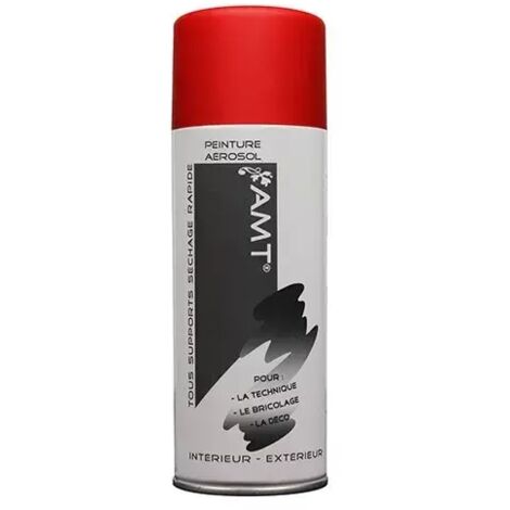 AMT Aérosol Couleur Rouge Mat (BPA002) 0,330 L