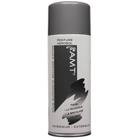 AMT Aérosol Effet métallisé Gris (BPA57) 0,330 L