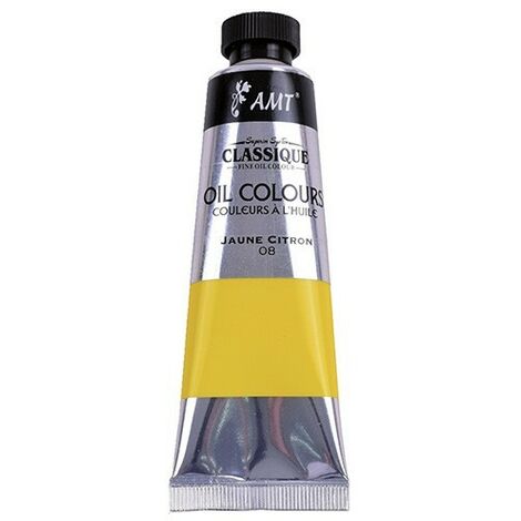AMT Peinture à l'huile Jaune Citron (THU8) 0,045 L - Jaune Citron