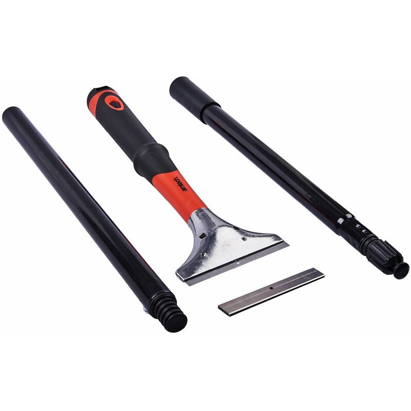 Am-tech - Heavy Duty Scraper With Extension Handle - G0954