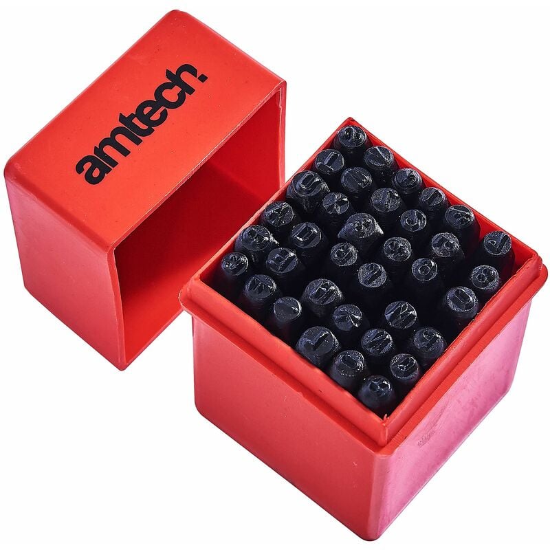 36pc Number And Letter Punch Set - H0500