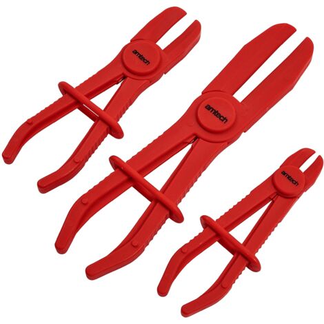 Amtech J1935 Set di Fascetta per Tubi Flessibili 3Pc, Multicolore