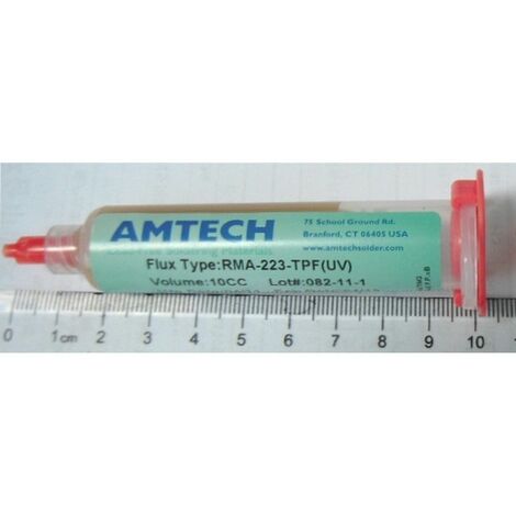 AMTECH RMA-223-TPF(UV) solder flux 10cc