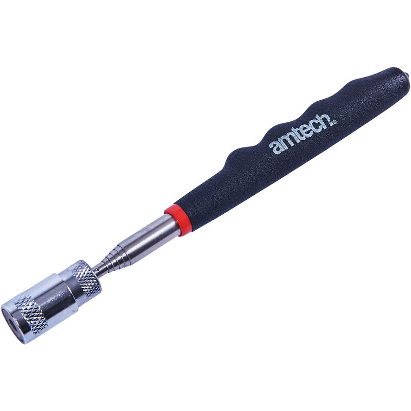 Amtech S2200 Magnetic telescopic pick-up tool with led - 2.5kg (5.5lb) lift capacity