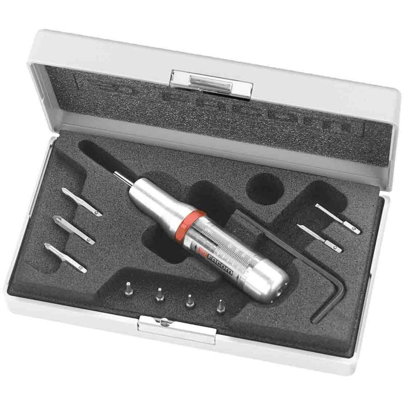 FACOM  Composition tournevis dynamom&eacute;trique Micro-Tech - embouts de vissage - A.300MTJ1