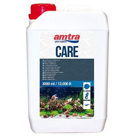 Amtra care Biocondizionatore per eliminare cloro e metalli pesanti dall’acqua di rubinetto 3000ml