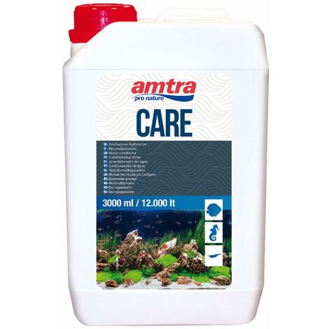 Amtra care Conditionneur d'eau pour éliminer le chlore et les métaux lourds de l'eau du robinet 3000ml