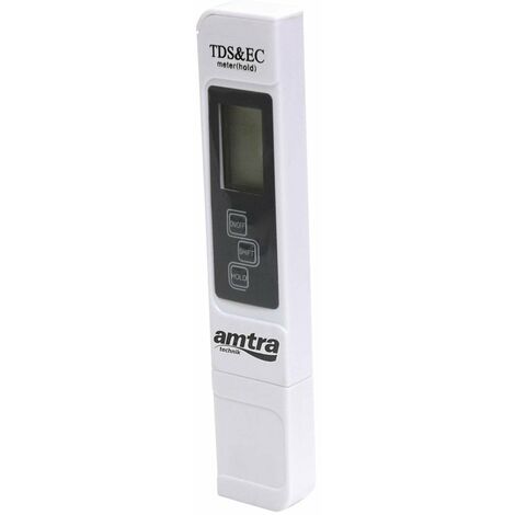 Amtra digital conductivity & tds tester pour mesurer la conductivité de l'eau