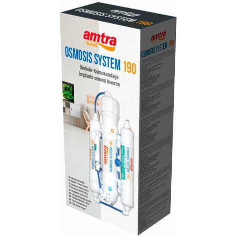 Amtra Osmosis system 190 Système d'osmose inverse à 3 étages