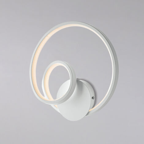Amy Plafonnier noir et blanc en métal et aluminium avec LED CCT intégrées + télécommande L.45 X 37 BL307-PBC-PC