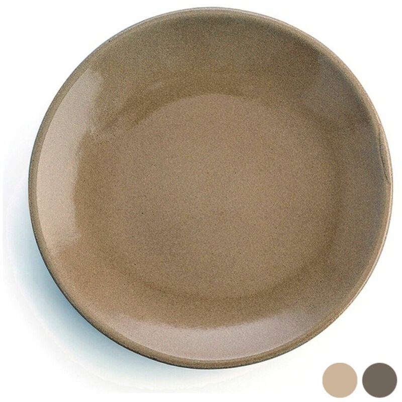 

Plato Cerámica (29 cm) Negro - Anaflor