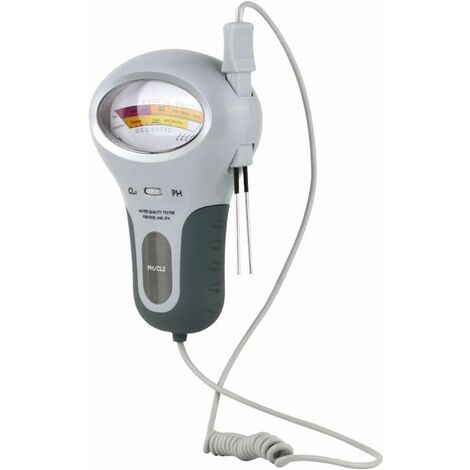 Análisis de agua de piscina Medidor de pH electrónico, Probador de medidor de cloro electrónico, Probador de medidor de cloro PH Probador de cloro Dispositivo de prueba de calidad del agua Medición CL