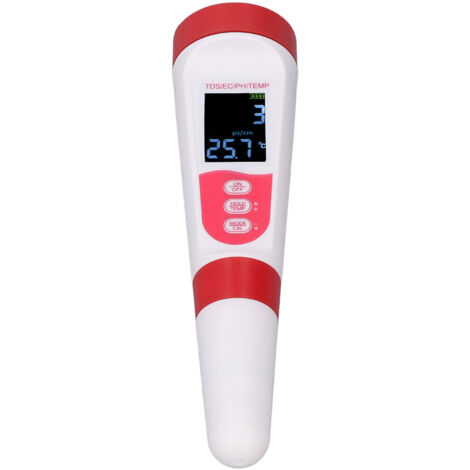 Analizador de calidad del agua: medición precisa de pH, CE, TDS y temperatura - Analizador de agua modular 4 en 1
