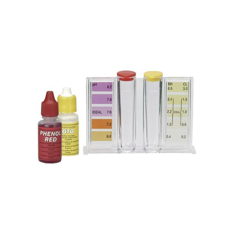 

Analizador agua Ph y Cloro Kit manual
