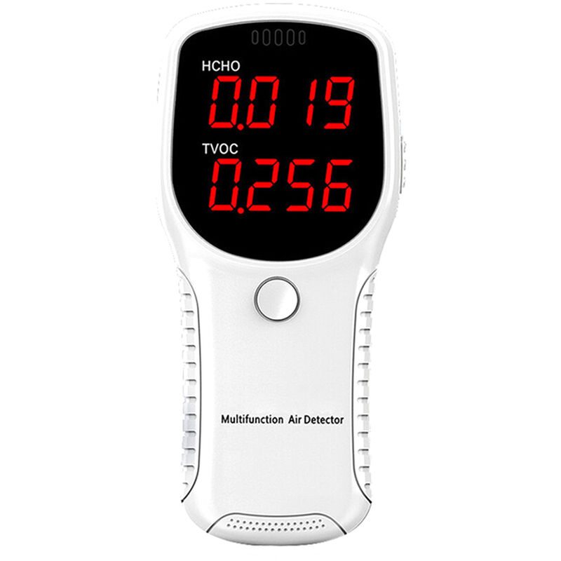 

Happyshopping - Analizador de gas de formaldehido HCHO TVOC LED con pantalla digital Probador Mini Detector