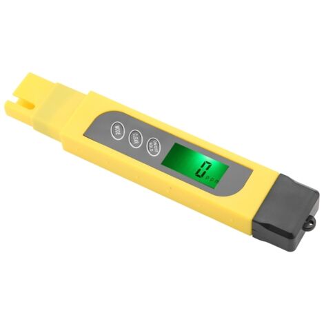 Analizador digital de calidad del agua 3 en 1 con pantalla LCD, medidor de pureza TDS de 0 a 99 ℃