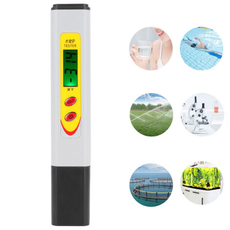 Analizador portátil de calidad del agua ORP-969: control de ORP para sistemas acuáticos (fuentes, acuarios, piscinas).