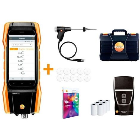 Analizzatore di Combustione Testo 300 LongLife con NOx Kit 2 - 0564300484