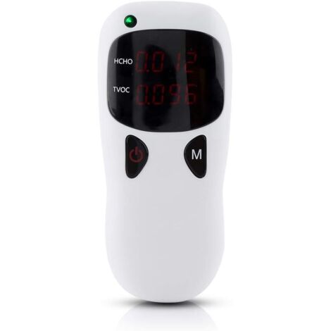 Analizzatore tester aria rilevatore digitale di qualità professionale HCHO TVOC per uso domestico