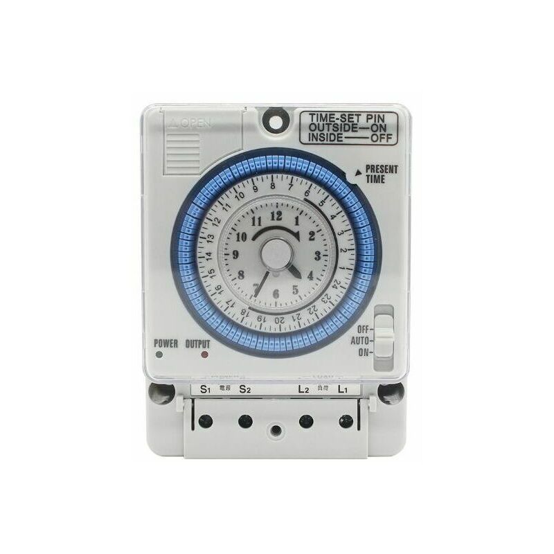 Soleil - Analog Daily Clock Mechanical Timer Switch Time Switch