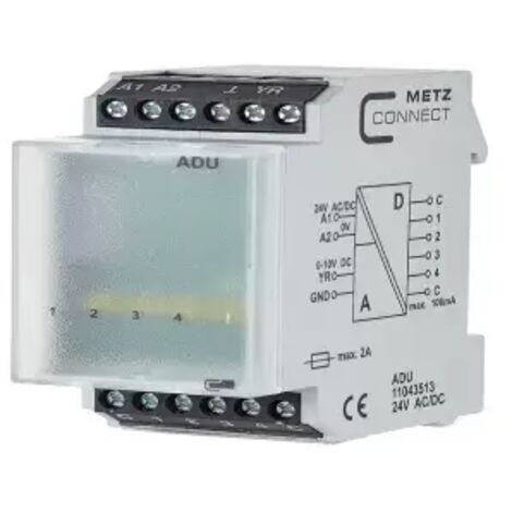 Analog-Digital-Wandler 24, 24 V/AC, V/DC (max)  Metz Connect 11043513  1 St.