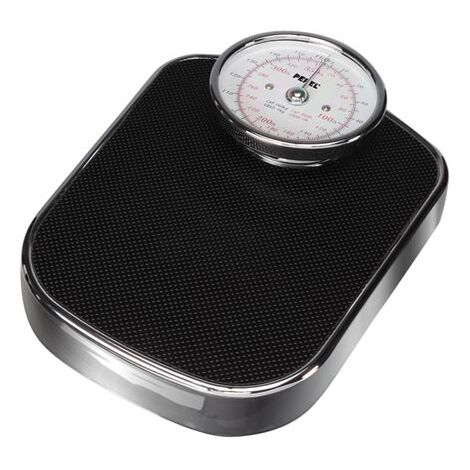Analoge Badezimmerwaage - 160 kg / 1 kg